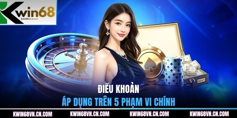 Điều khoản áp dụng trên 5 phạm vi chính